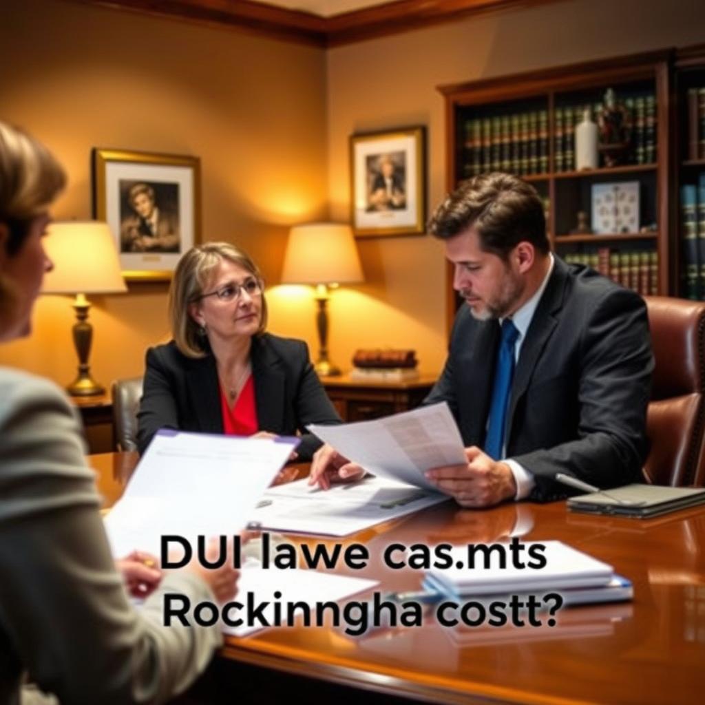 How much does a DUI lawyer cost in Rockingham County